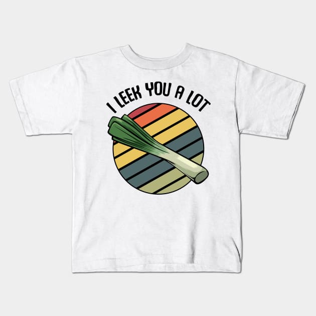 Leek Vegan Kids T-Shirt by Lumio Gifts